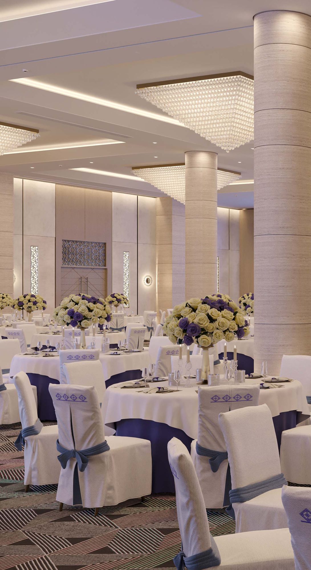 Makarem Mina Hotel, hospitality interior design by DnA Interiors, Makkah