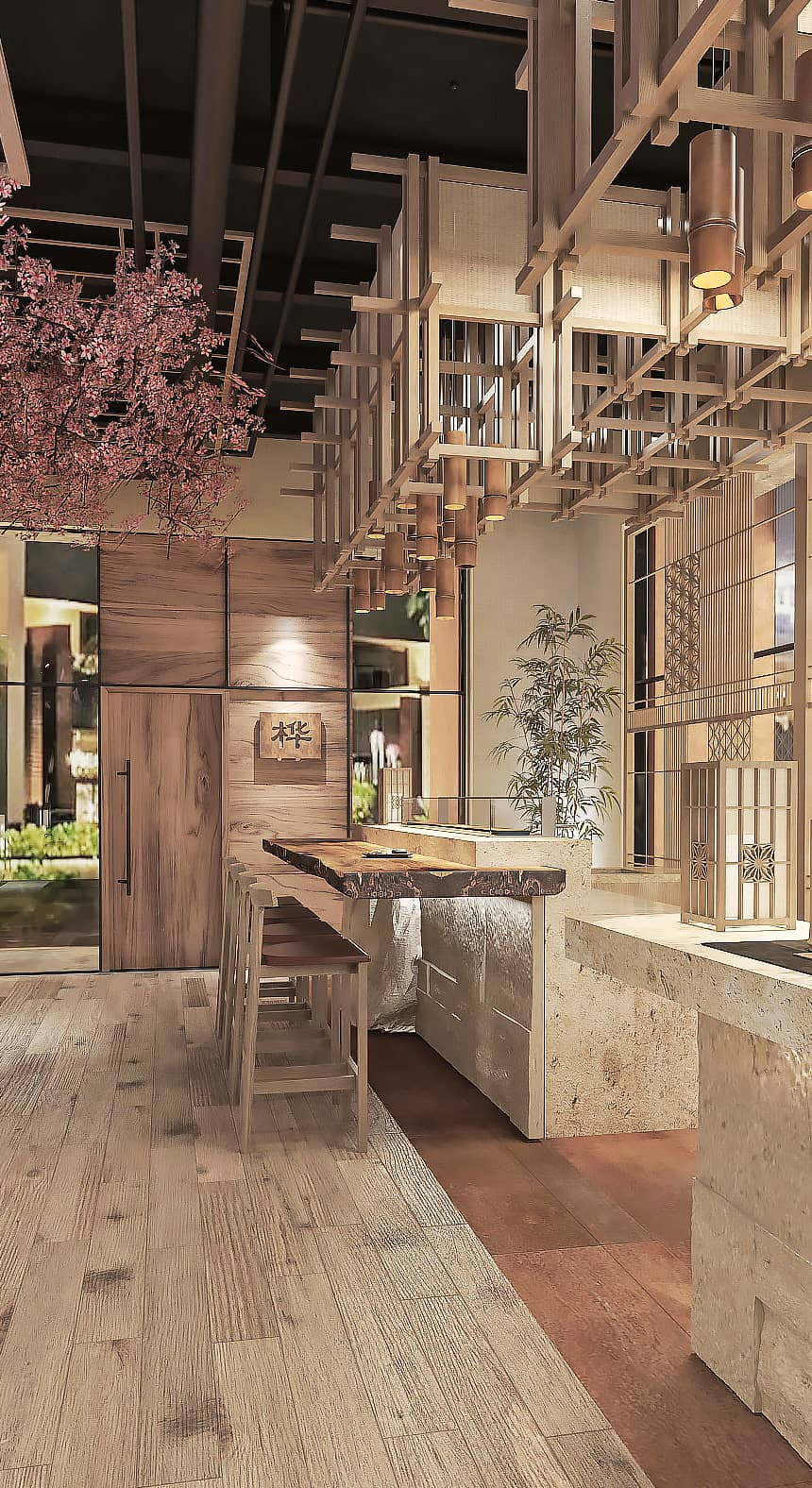 BENIHANA RESTAURANT, restaurants interior design by DnA Interiors, Kingdom of Saudi Arabia, Al Khubar