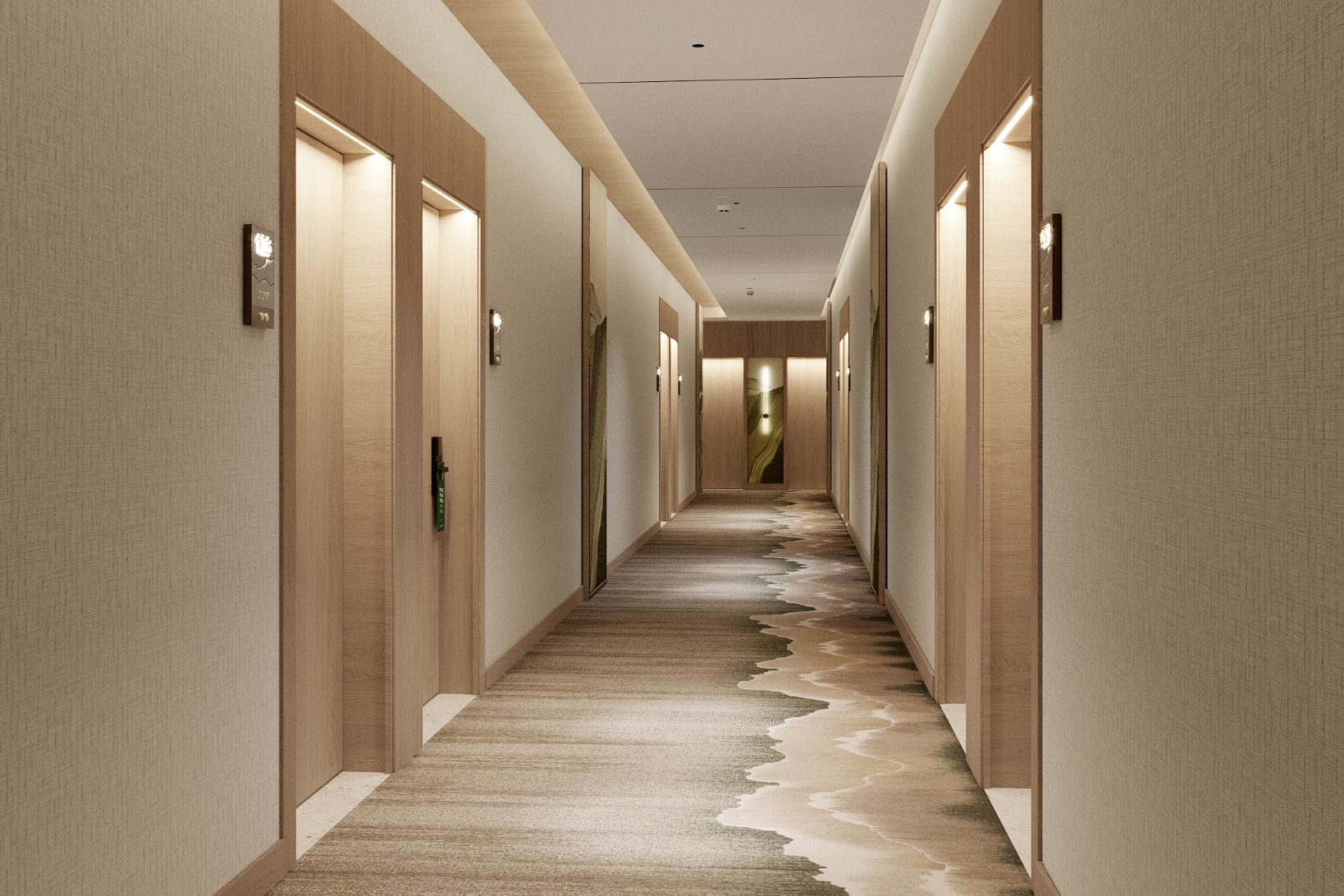 Holiday Inn Roseyard Hotel, hospitality interior design by DnA Interiors, Riyadh