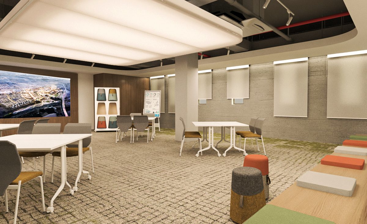 MISK FOUNDATION OFFICE, corporate interior design by DnA Interiors, DIPLOMATIC QUARTER-ALKINDI SQUARE, RIYADH
