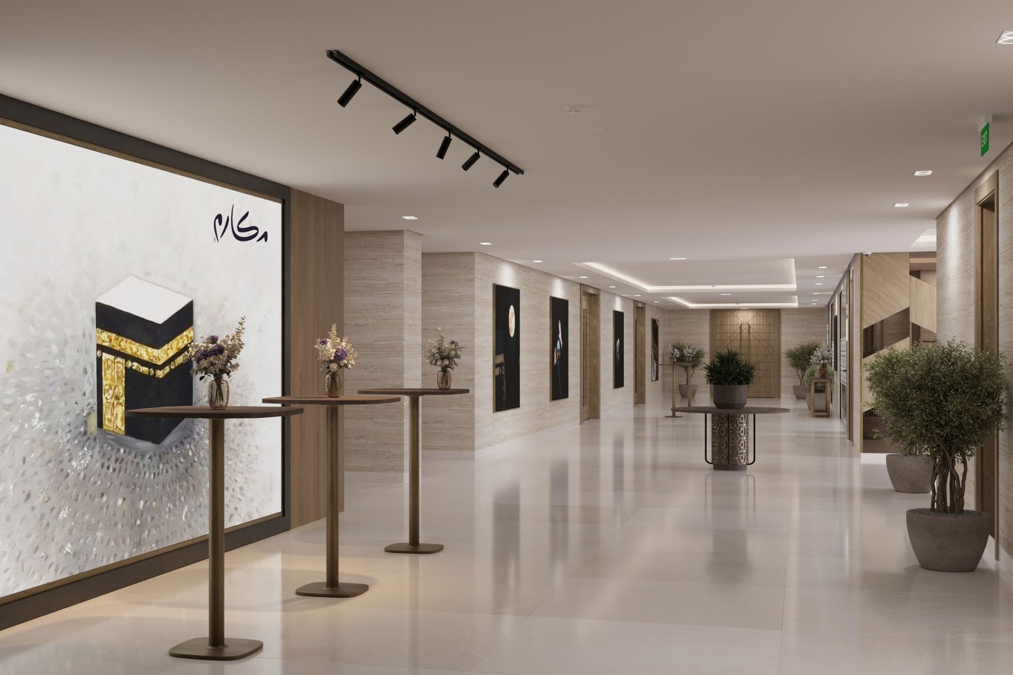 Makarem Mina Hotel, hospitality interior design by DnA Interiors, Makkah