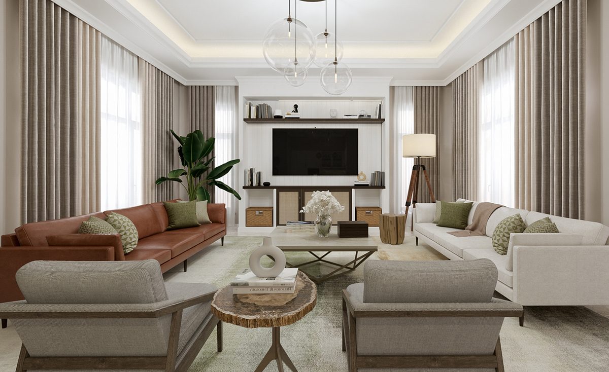 PRIVATE RESIDENTIAL VILLA, residential interior design by DnA Interiors, Kingdom of Saudi Arabia, Jeddah