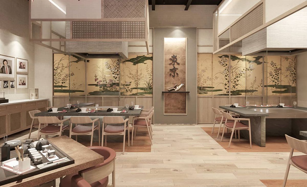 BENIHANA RESTAURANT, restaurants interior design by DnA Interiors, Kingdom of Saudi Arabia, Al Khubar