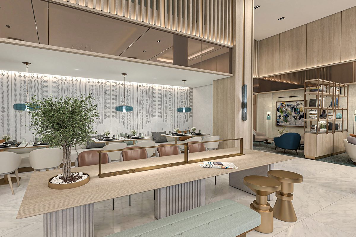 Edge Riyadh Al Rabie by Rotana, hospitality interior design by DnA Interiors, Riyadh