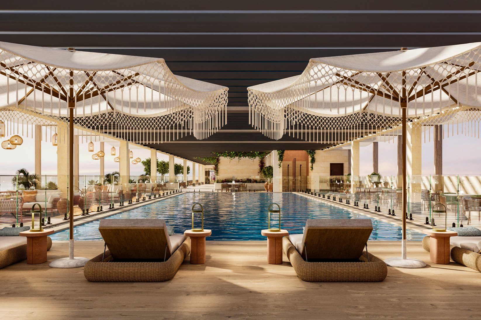 Holiday Inn Roseyard Hotel, hospitality interior design by DnA Interiors, Riyadh