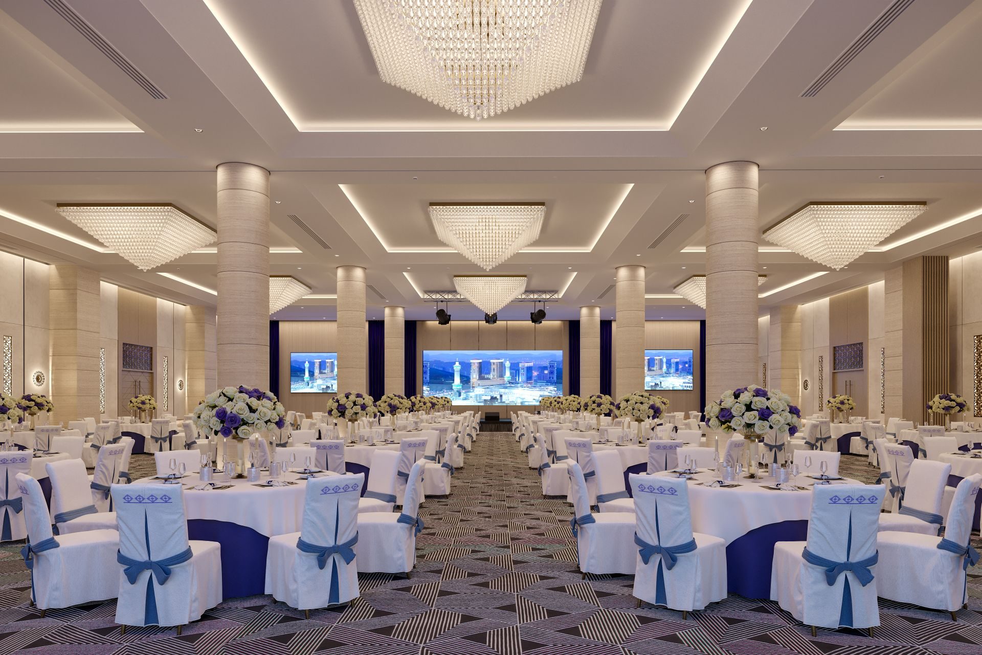 Makarem Mina Hotel, hospitality interior design by DnA Interiors, Makkah
