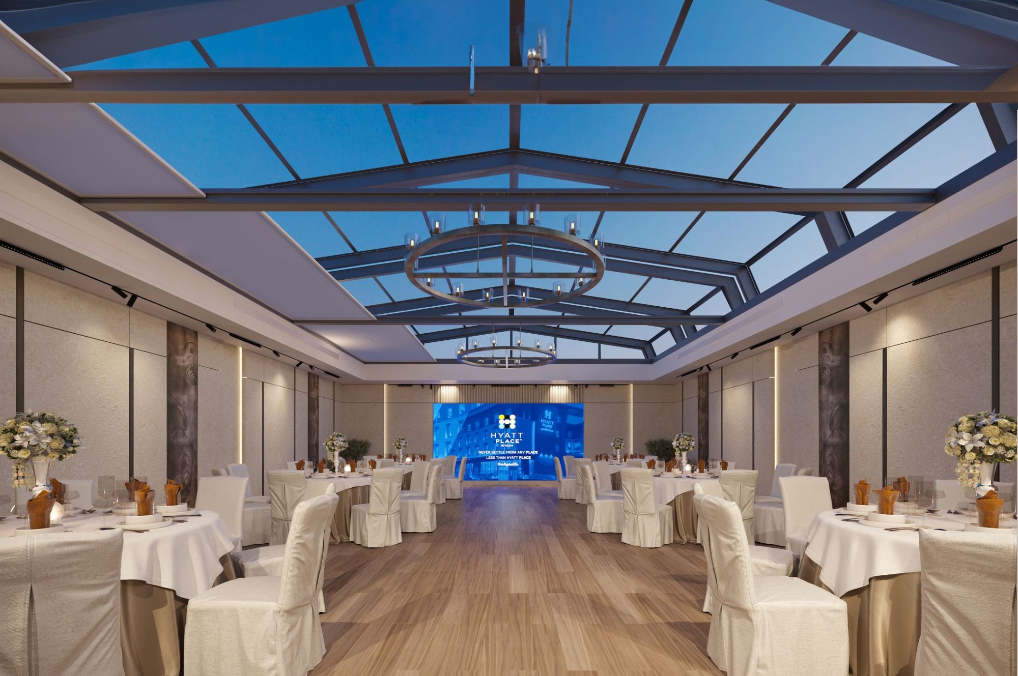 Hyatt Place Sulaymaniya Hotel, hospitality interior design by DnA Interiors, Riyadh