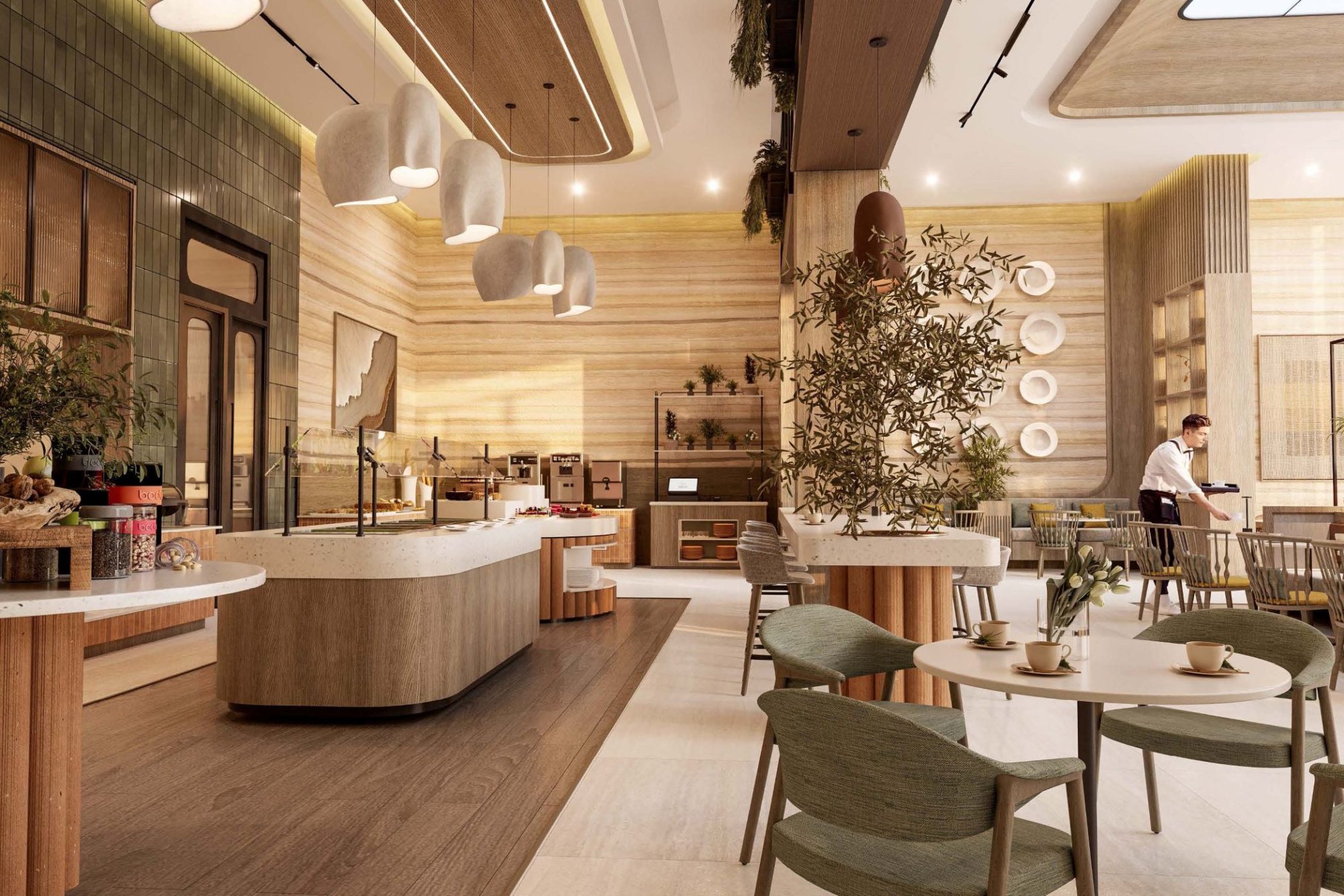 Holiday Inn Roseyard Hotel, hospitality interior design by DnA Interiors, Riyadh
