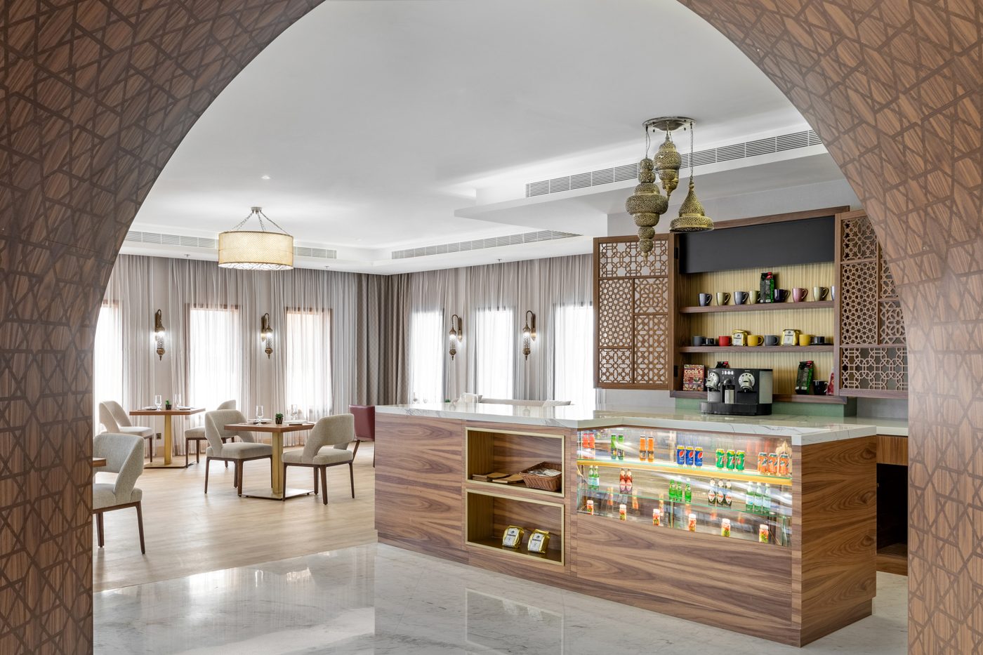 ZAMZAM RESTAURANT, restaurants interior design by DnA Interiors, Kingdom of Saudi Arabia, Makkah Al Mukarramah