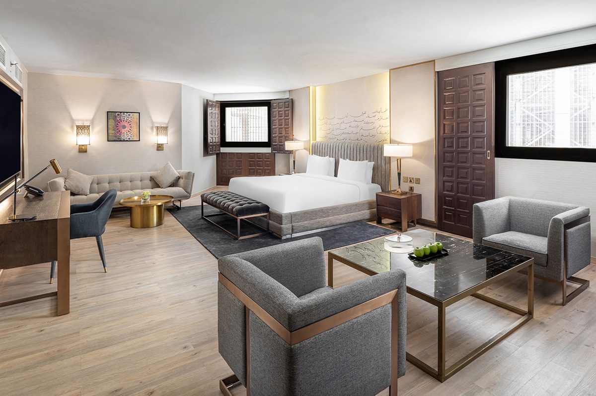 MAKAREM AJYAD HOTEL SUITS REDESIGN, hospitality interior design by DnA Interiors, Kingdom of Saudi Arabia, Makkah Al Mukarramah