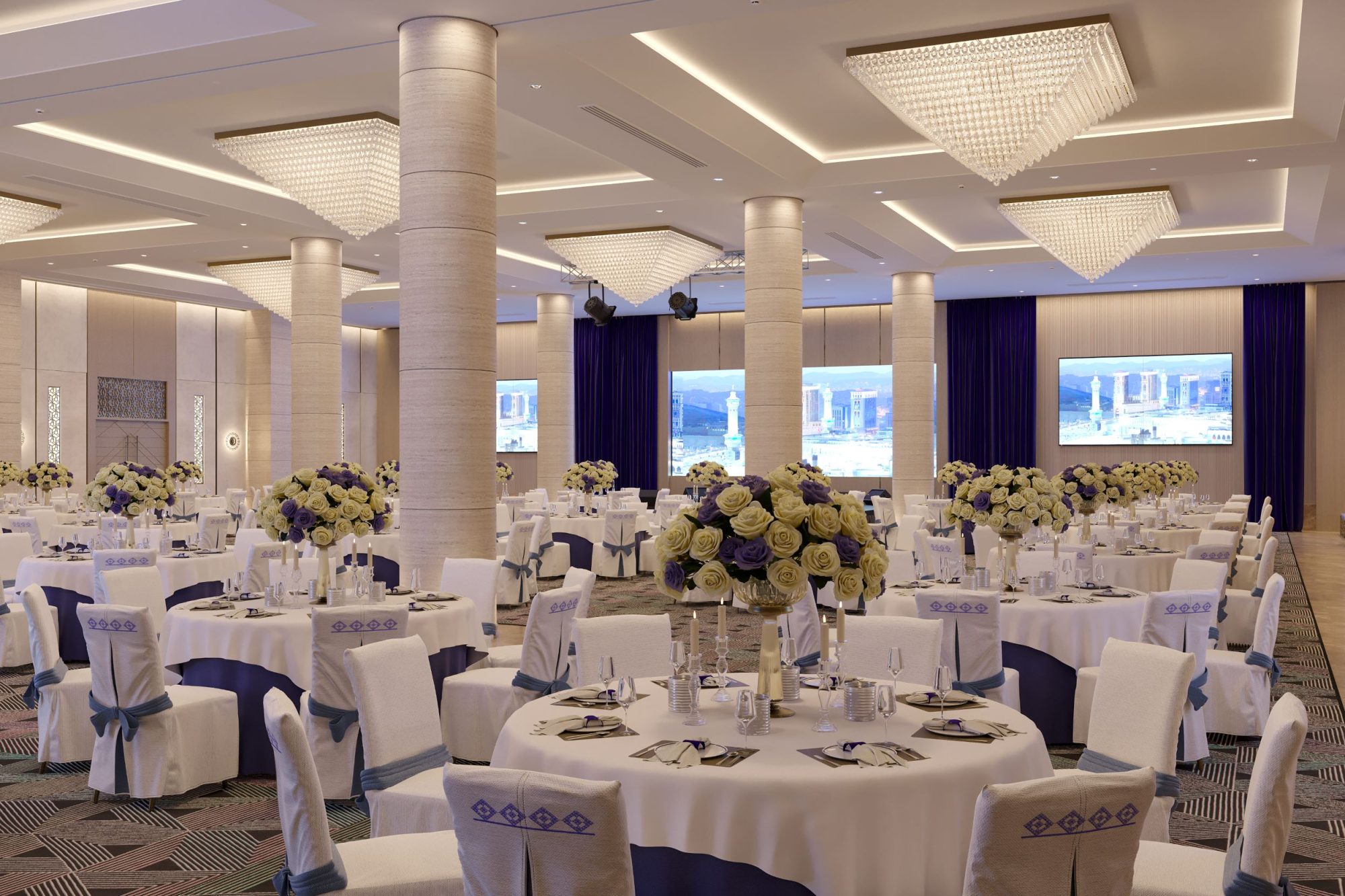 Makarem Mina Hotel, hospitality interior design by DnA Interiors, Makkah