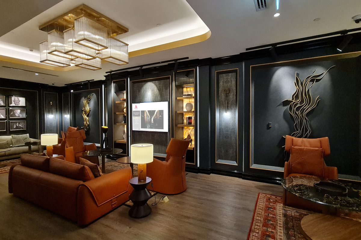 BROMADO LOUNGE, hospitality interior design by DnA Interiors, RIYADH MARRIOTT DQ HOTEL- RIYADH